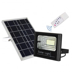 Set proiector 25W cu Panou solar si Telecomanda JD-8825 foto