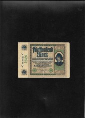 Rar! Germania 5000 5.000 marci mark 1922 16 sept seria880925 Spinelli foto