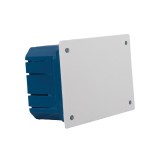 Cumpara ieftin Doza Legatura Gips Carton Eco 100x150x60mm Clema, Montaj Incastrat, Alb/Albastru