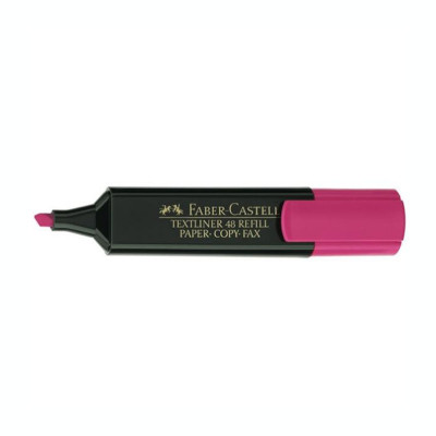 Textmarker Faber Castell roz 154828 foto