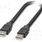 Cablu USB 2.0 A-A 1m negru PHOENIX CONTACT