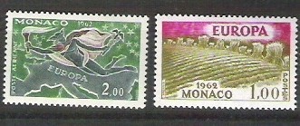 Monaco 1962 Europa CEPT, MNH AC.032