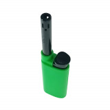 Bricheta cu gaz, BRC00026 Green, reincarcabila, pentru aprins focul, verde