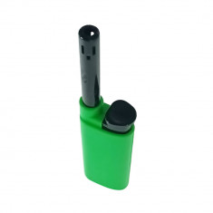 Bricheta cu gaz, BRC00026 Green, reincarcabila, pentru aprins focul, verde