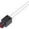 LED 3mm Roșu 30mA Lentilă 60&deg;