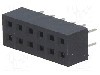 Conector 12 pini, seria {{Serie conector}}, pas pini 2mm, CONNFLY - DS1026-05-2*6S8BV