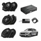Cumpara ieftin Pachet sistem audio PlugPlay Audison dedicat BMW K4E X4E + Amplificator AF C8.14bit + Conectica dedicata