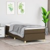 VidaXL Cadru de pat fără saltea, maro &icirc;nchis, 80x200 cm, textil 3120916
