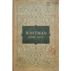 Opere Alese - Walt Whitman , C542