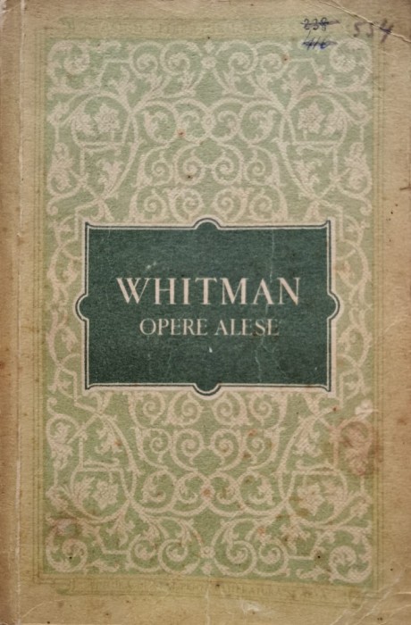 Opere Alese - Walt Whitman , C542