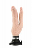 Vibrator 2-in-1 Dr. Skin Cock Vibes, Beige, Blush
