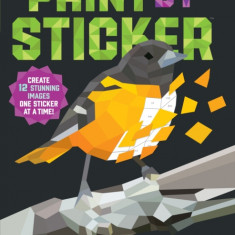 Paint by Sticker: Birds: Create 12 Stunning Images One Sticker at a Time!