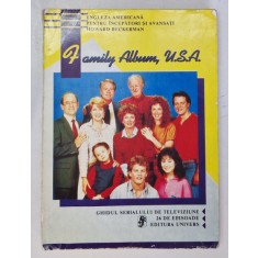ENGLEZA AMERICANA PENTRU INCEPATORI SI AVANSATI, FAMILY ALBUM, U.S. A. de HOWARD BECKERMAN , 1993