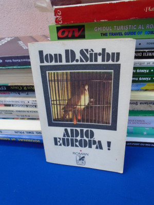 ION D. SIRBU - ADIO EUROPA ( VOL. 1 ) , 1992 * foto