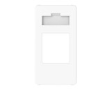 Carcasa conector date 1M Gewiss System Pura alb lucios GWC20270