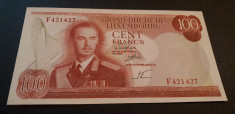 Luxemburg - 100 Francs 1970 xf+ foto