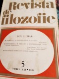 REVISTA DE FILOZOFIE