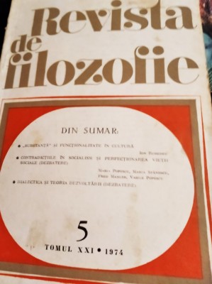 REVISTA DE FILOZOFIE foto