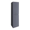 Dulap lateral Cube gri antracit, montat pe perete
