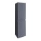 Dulap lateral Cube gri antracit, montat pe perete