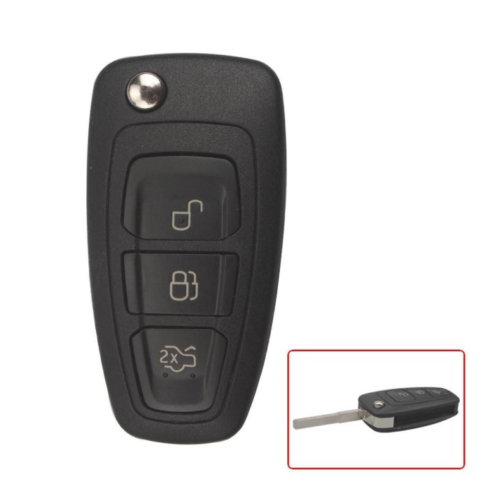 Cheie Briceag Ford Focus 3 Butoane Model 2011+ Completa AutoProtect KeyCars