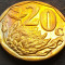 Moneda 20 CENTI - AFRICA de SUD, anul 2016 *cod 1397 = AFORIKA BORWA