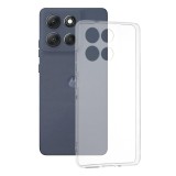Husa Motorola Moto G86 Power Asteroid GSM Clear Silicone, transparenta