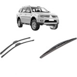 Cumpara ieftin Set 3 stergatoare MITSUBISHI PAJERO SPORT II (KH, KG) 2008-2015, parbriz si luneta, Bosch Twin-Aerotwin Retrofit