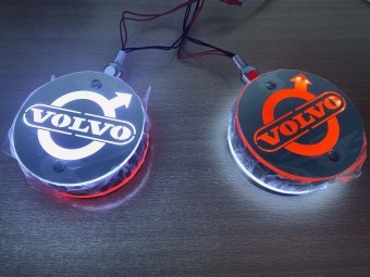 Lampa oglinda Pablo LED -Logo Volvo