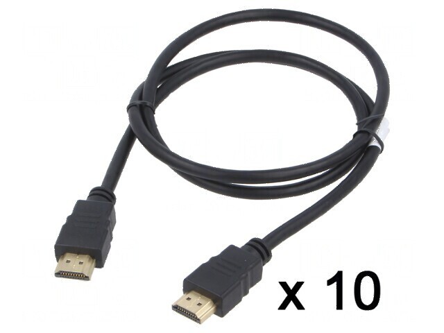 Cablu HDMI 1m negru