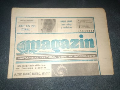 REVISTA MAGAZIN NR 7 SEPTEMBRIE 1991 foto