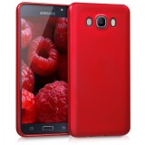 Cumpara ieftin Husa pentru Samsung Galaxy J7 (2016), Silicon, Rosu, 41677.36, Carcasa, Kwmobile