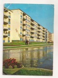 RF75 -Carte Postala - Sibiu, Cartierul Gh. Gheorghiu Dej, circulata 1974