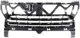Grila bara Porsche Cayenne (92a), 04.2010-12.2014, montare fata, negru; central, B-Series, 958 505 683 01; 95850568301