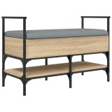Cumpara ieftin Banca pentru pantofi stejar sonoma 85,5x42x57,5 cm
