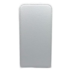 Husa Telefon Vertical book HTC One M9 white BeHello