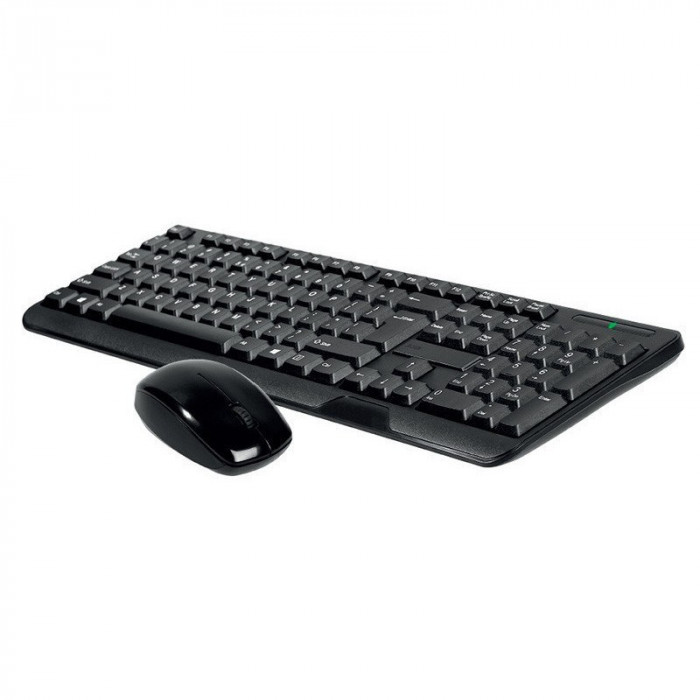 Set tastatura + mouse wireless Tracer Keybox II RF Nano