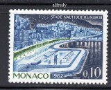 Monaco 1962, Sport, Arhitectura, serie neuzata, MNH, Nestampilat