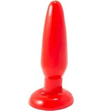Baile Anal-Plug Anal Mic Roșu 15 Cm-Ventuza