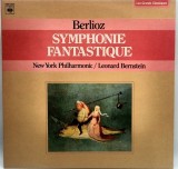 Berlioz, New York Philharmonic / Leonard Bernstein &lrm;&ndash; Symphonie Fantastique NM / NM vinil, LP, disc clasica romantica _ CBS, Olanda, 1981