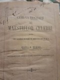 Biografii Maeștri Celebri Școli 1890 Elena Moșoiu - Carte Veche Școlară, Muzică Vocală, Clasa IV-V, București, Imprimeria Statului