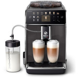 Espressor automat Saeco GranAroma SM6580/10, sistem de lapte Latte Duo, 14 bauturi, 15 bar, ecran TFT color, 4 profiluri utilizator, filtru AquaClean,