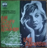 Disc Vinil 7# Lale Andersen Ein Schiff Wird Kommen Electrola E 21 615