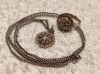 Argint YEMEN unic SET INEL si MEDALION pe lant argint VECHI manopera EXCEPTIONALA vintage DE EFECT