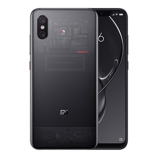 Husa XIAOMI Mi 8 Explorer + Folie Siliconata Full Face (Transparent) Ipaky Effort