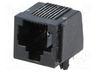 Conector RJ45 8p8c soclu cu blocare TE Connectivity foto