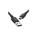 UGREEN US132 USB - cablu mini USB, 0,25m (negru)