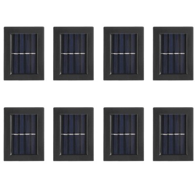Set 8 Lampi Solare de Perete Decorative DELINY, Ip65 Rezistenta la Apa, Lumina Calda foto
