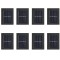 Set 8 Lampi Solare de Perete Decorative DELINY, Ip65 Rezistenta la Apa, Lumina Calda