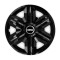 Set 4 Capace Roti pentru Dacia Nou, model Fast Black, R15